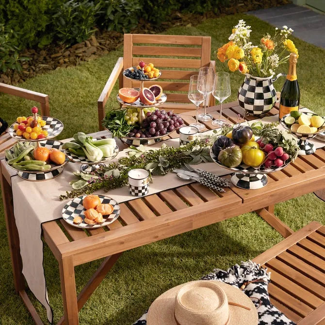 Courtly Check Supper Club 3-Piece Place Setting