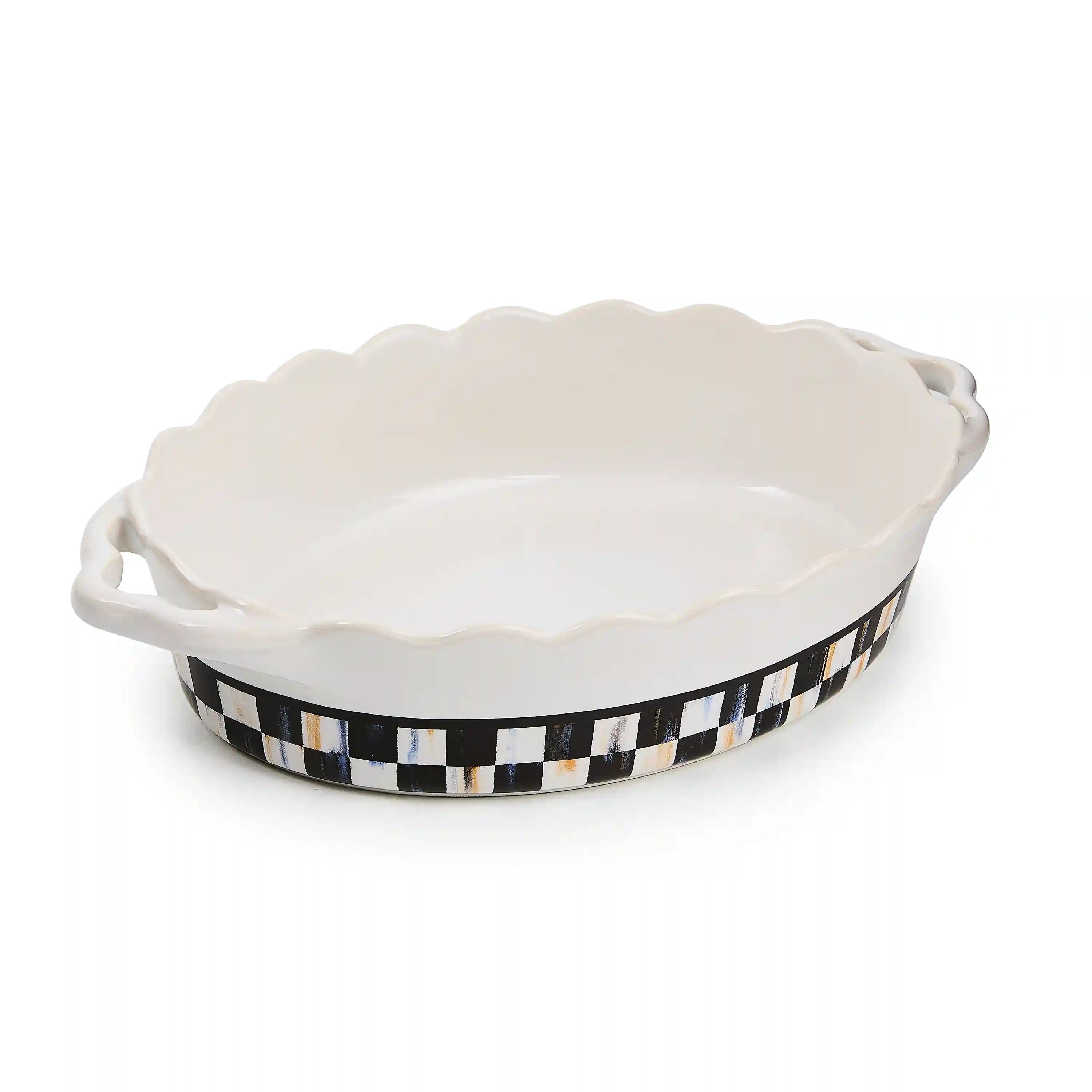 Courtly Check Everyday Large Oval Baker