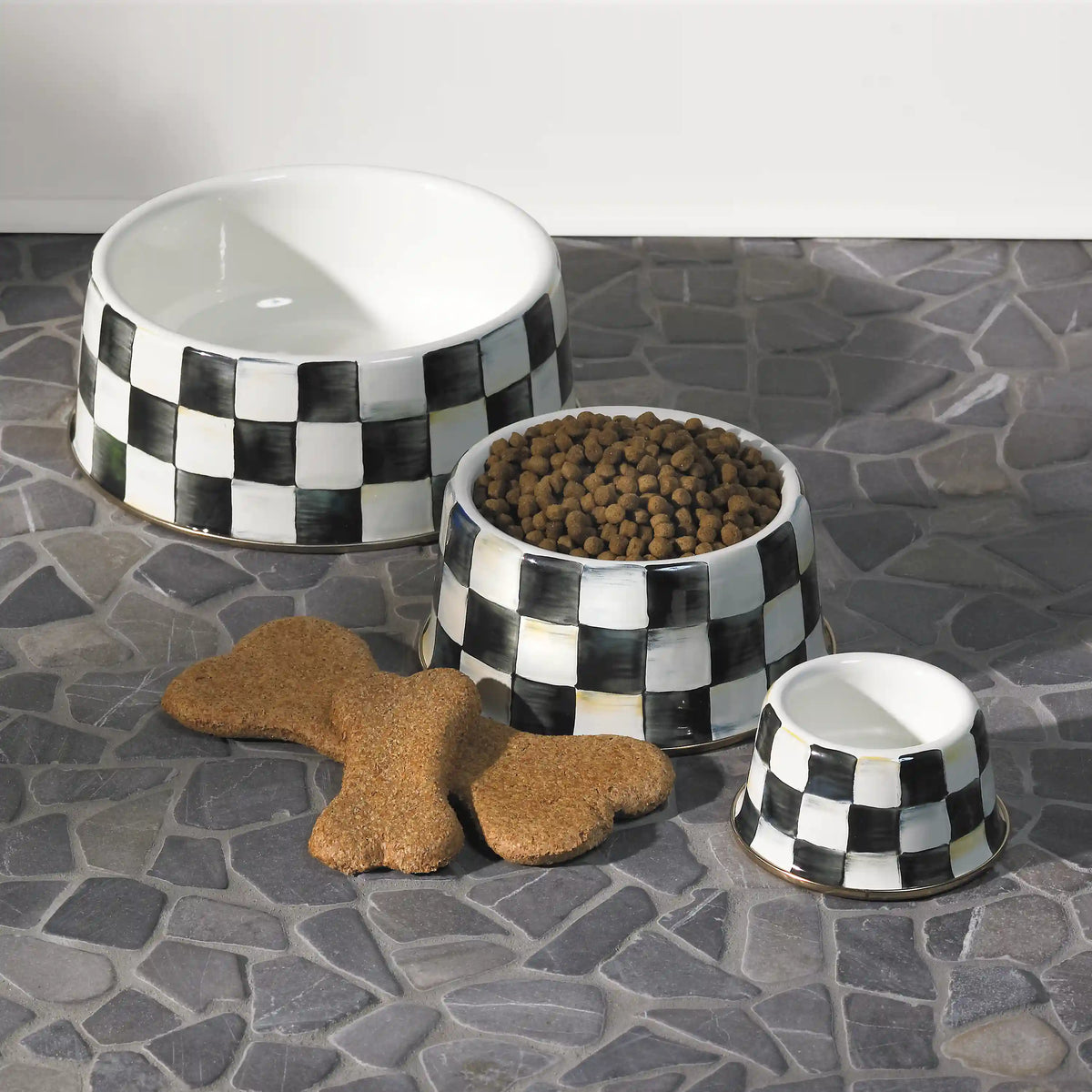 Rosy Check Small Pet Dish