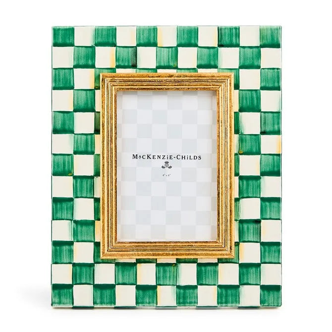 Emerald Check 4" x 6" Frame