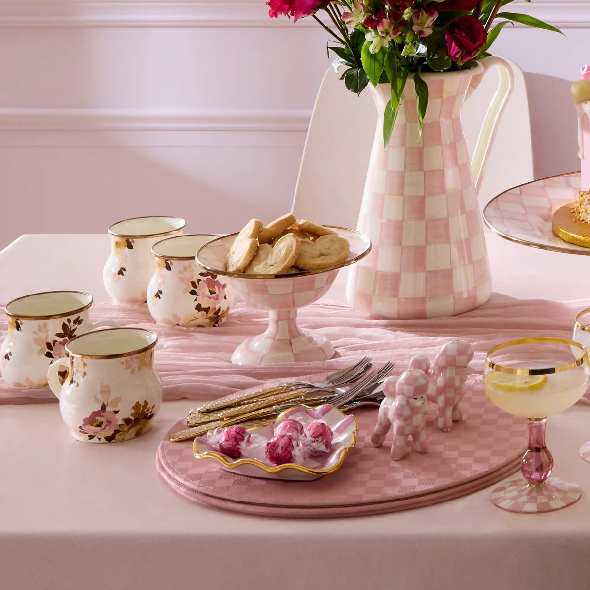 Rosy Check Large Compote