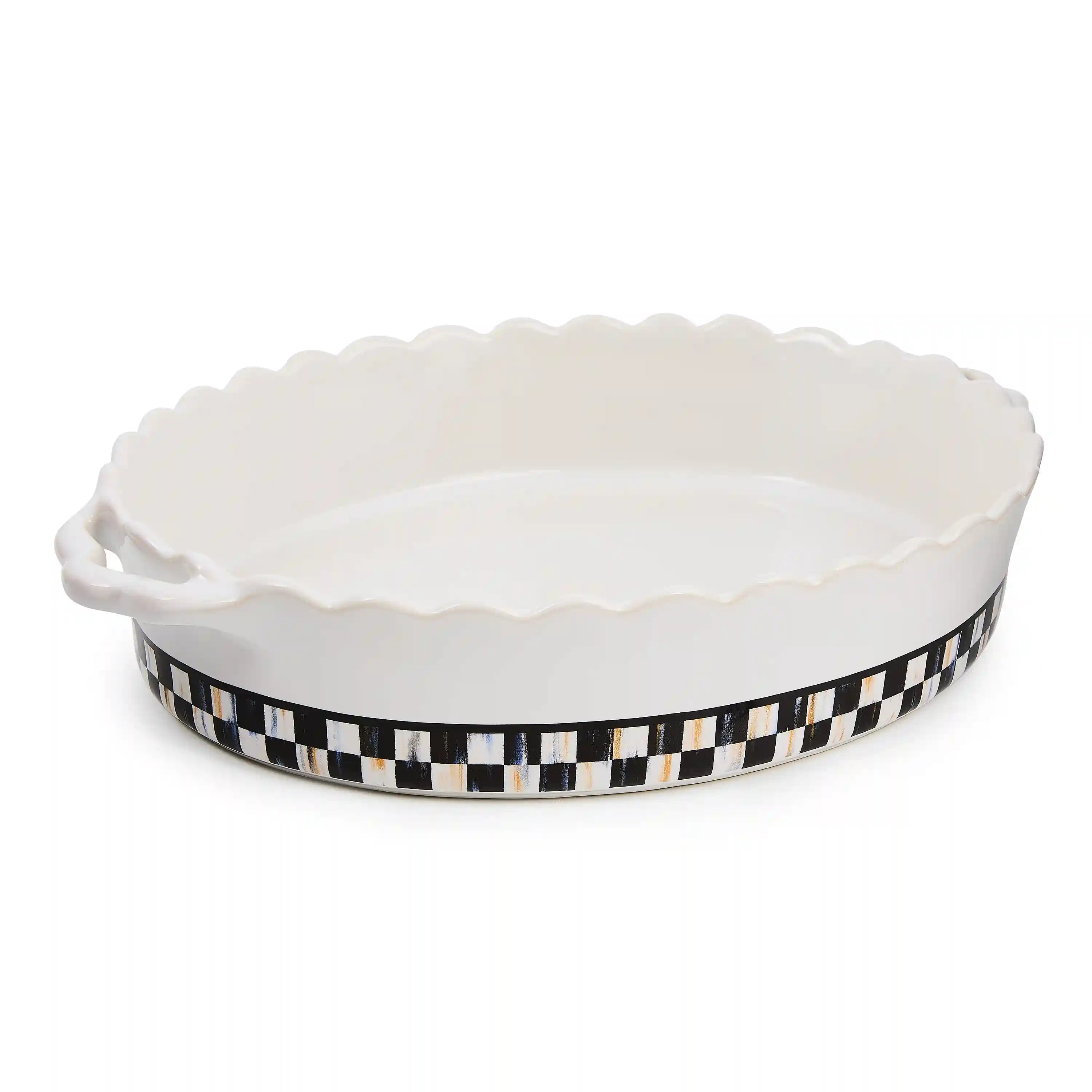 Courtly Check Everyday Large Oval Baker
