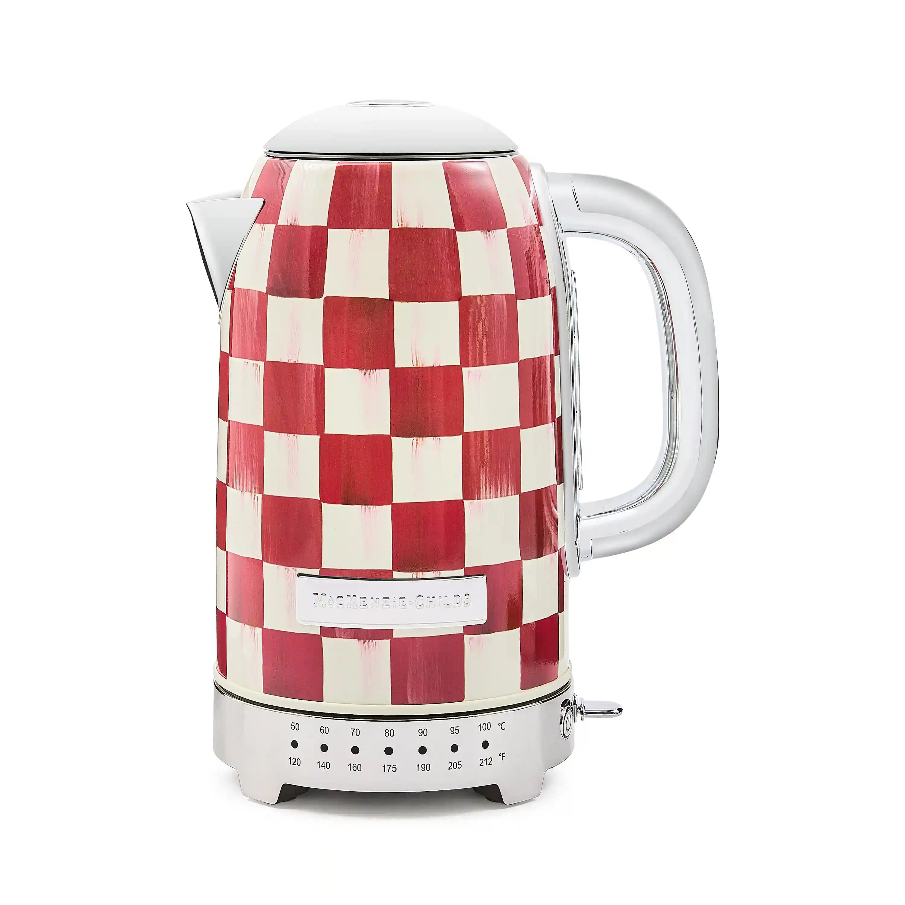 Mocha Check Electric Kettle