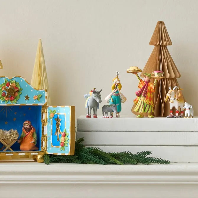 Patience Brewster Nativity Mother & Baby Donkey Mini Figures