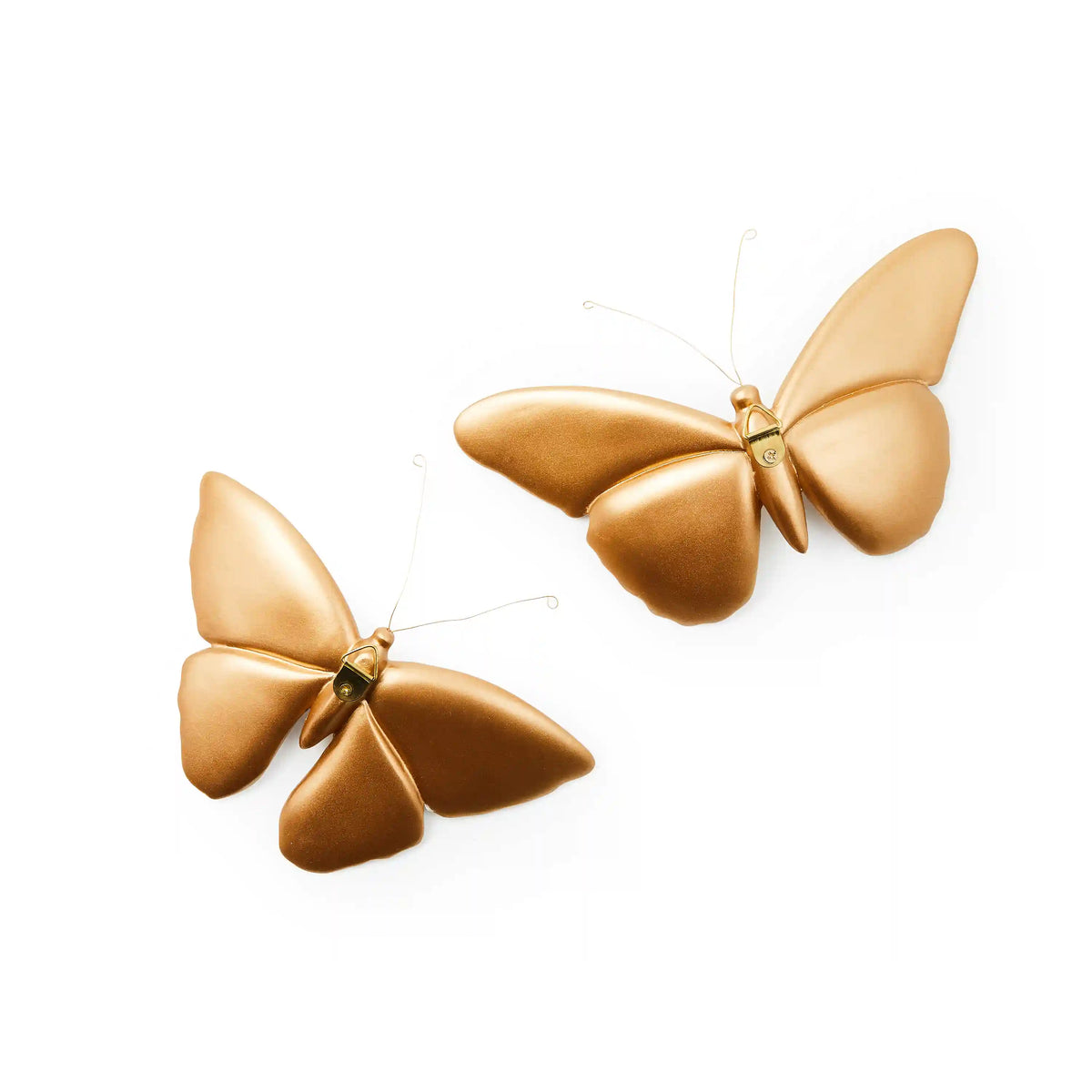 Mocha Butterfly Wall Decor Duo