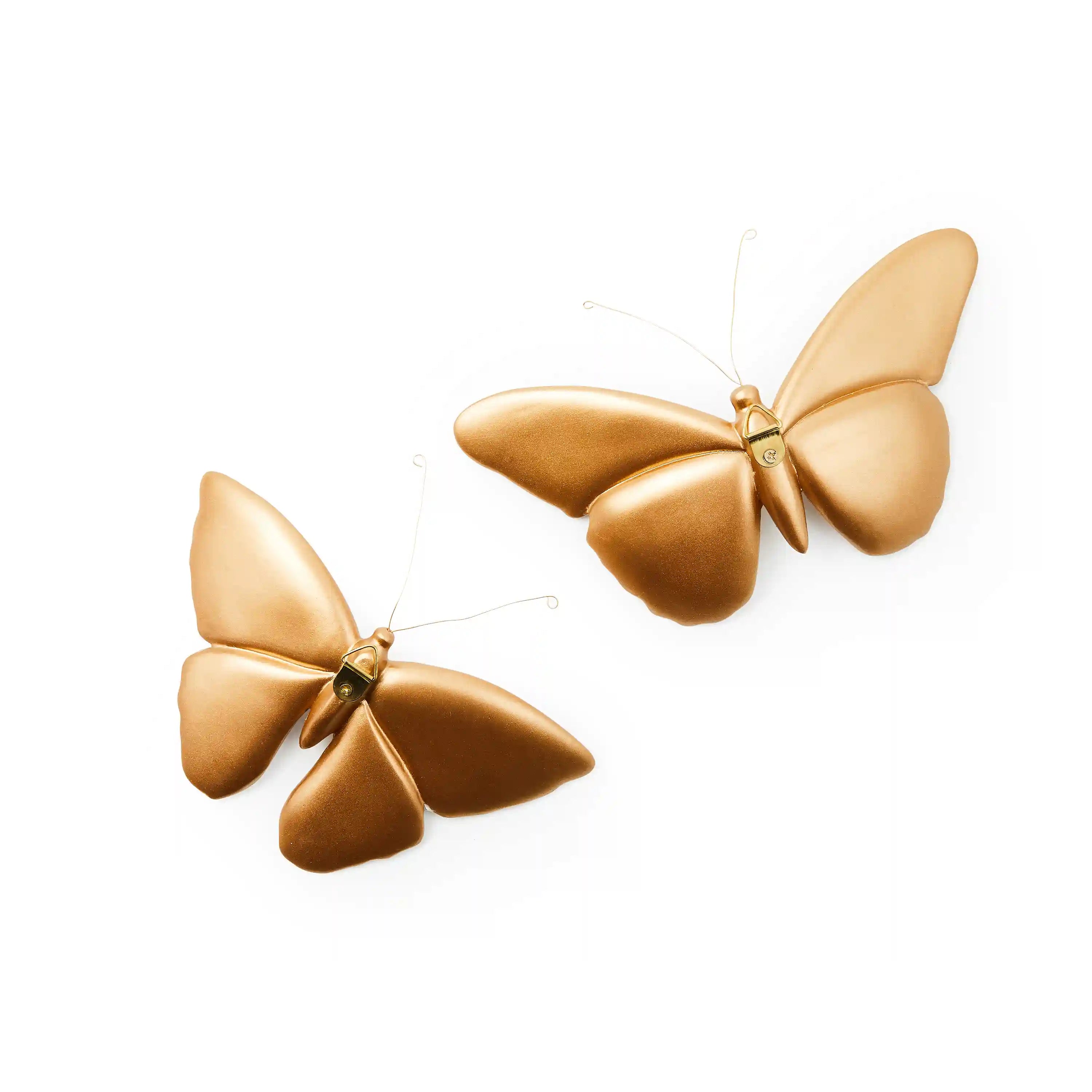 Courtly Check Butterfly Duo Wall Decor