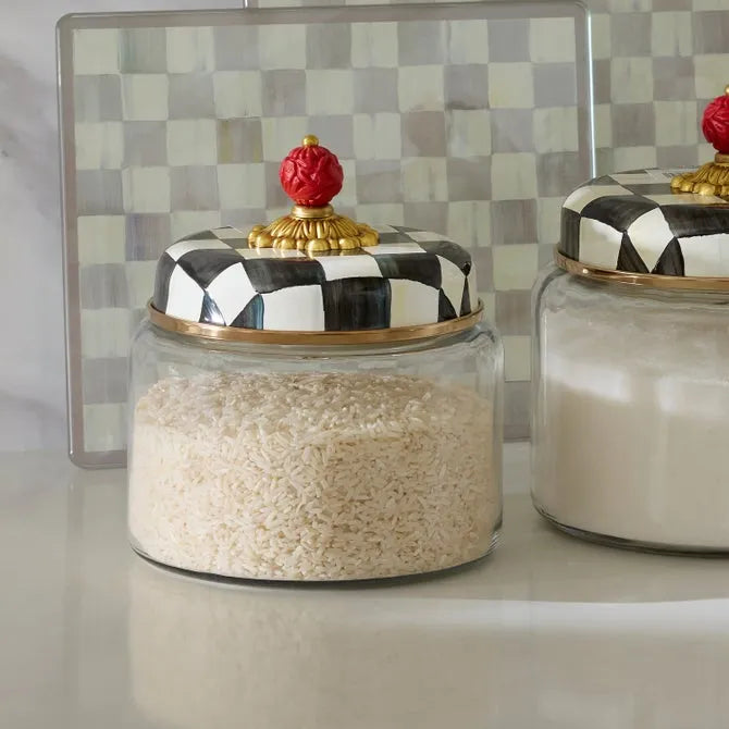 Courtly Check Small Kitchen Canister