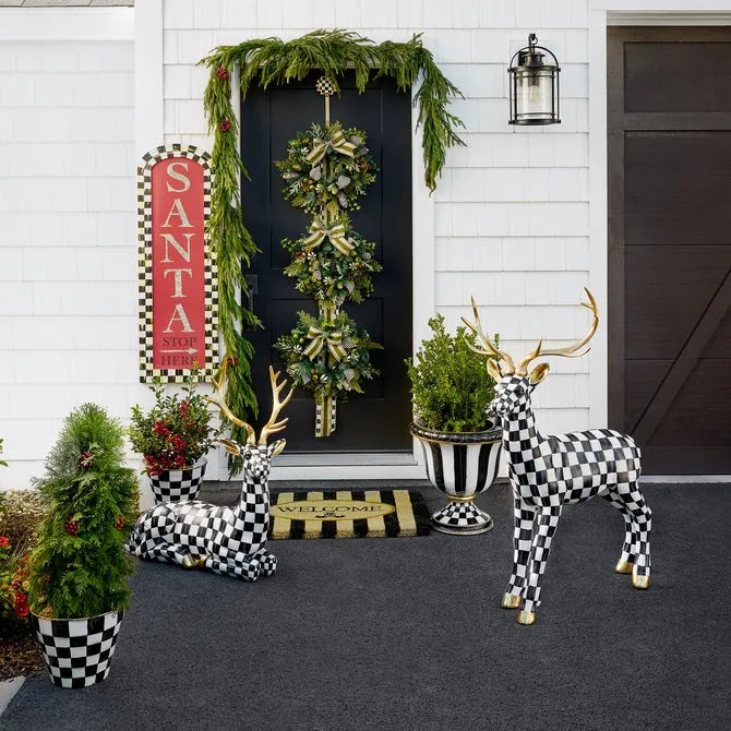 Courtly Check Outdoor Standing Deer