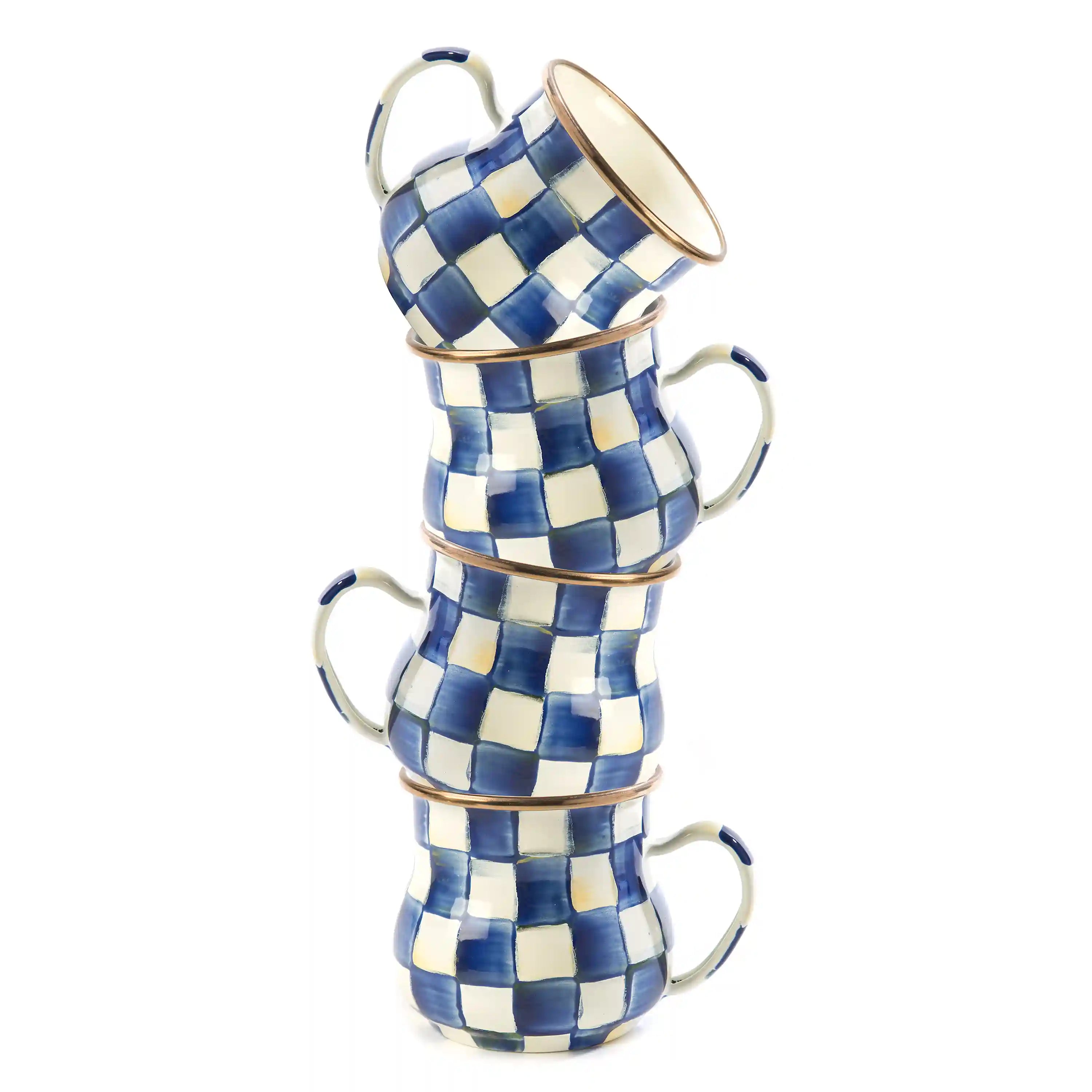 Royal Check Mug