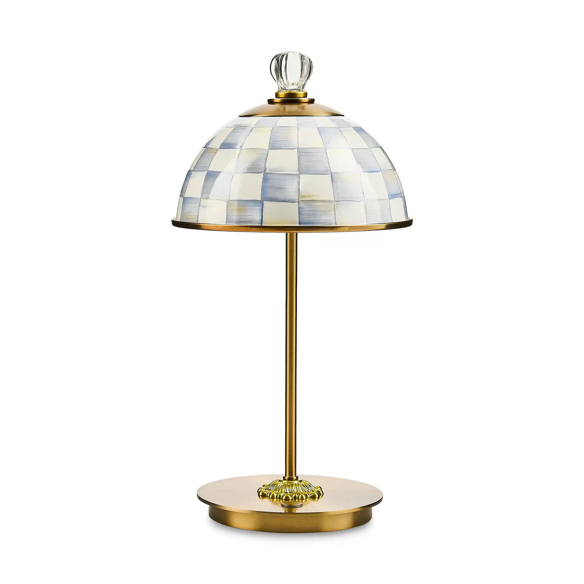 Rosy Check LED Rechargeable Dome Table Lamp