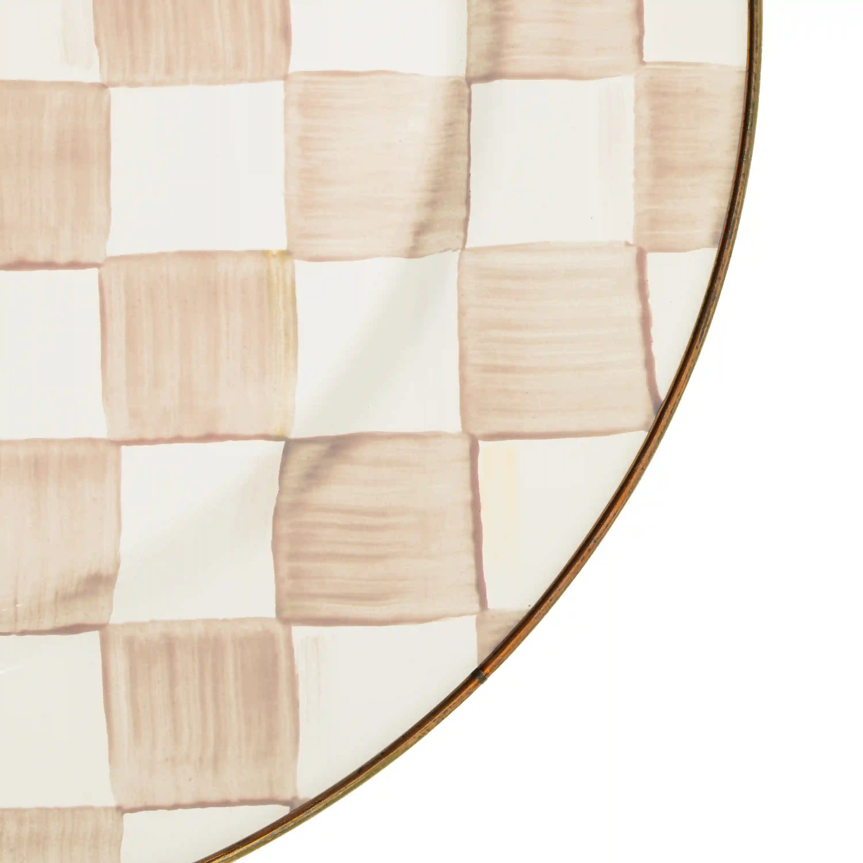 Rosy Check Serving Platter