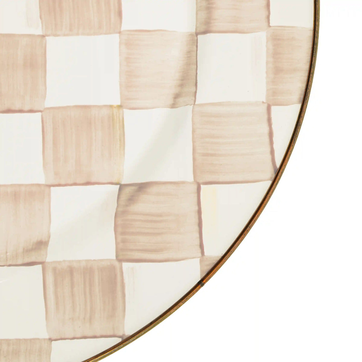 Royal Check Serving Platter