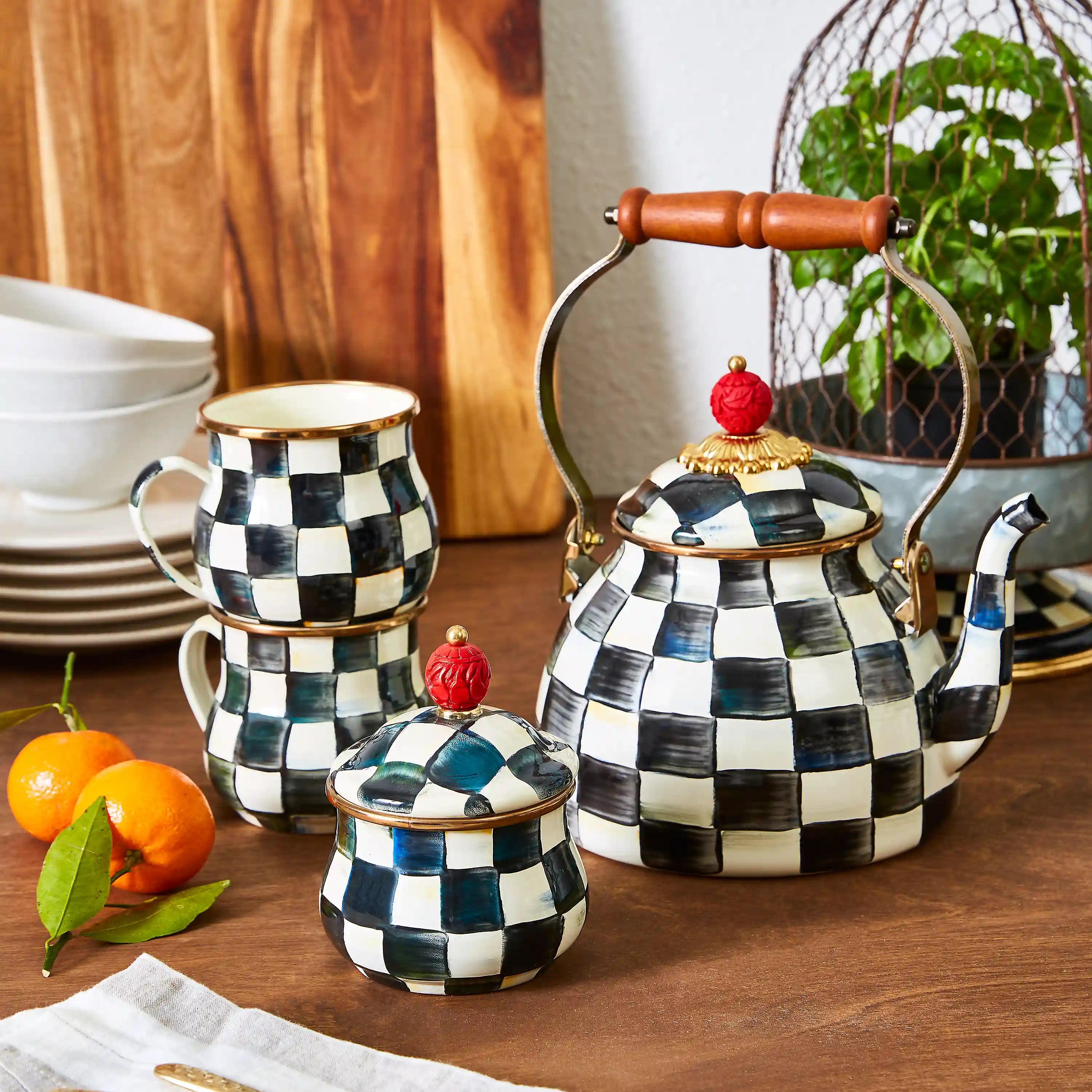 Sky Check Mug
