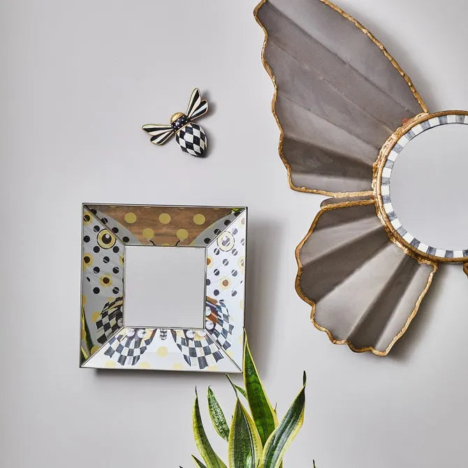 Courtly Check Bee Wall Decor