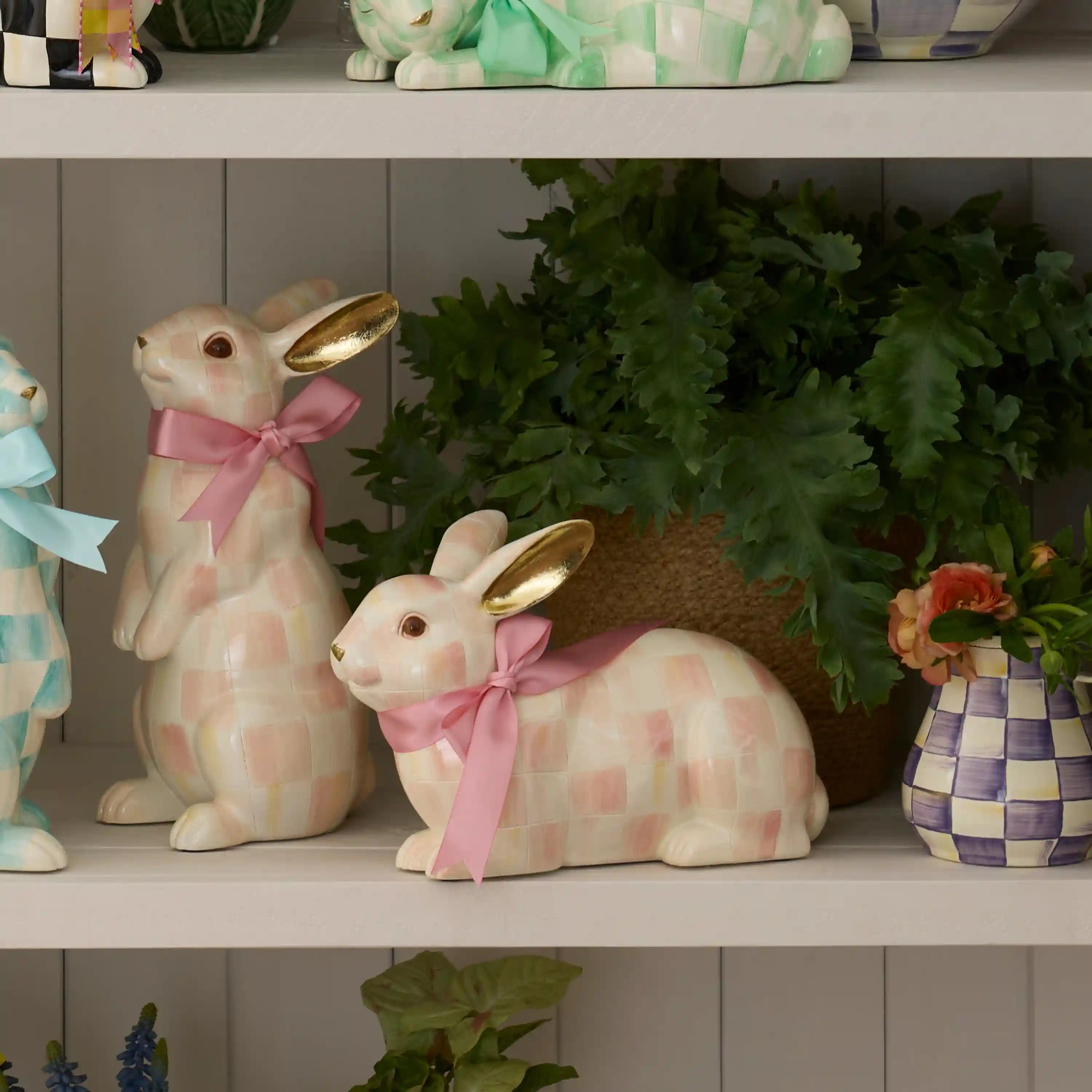 Courtly Check Resting Bunny