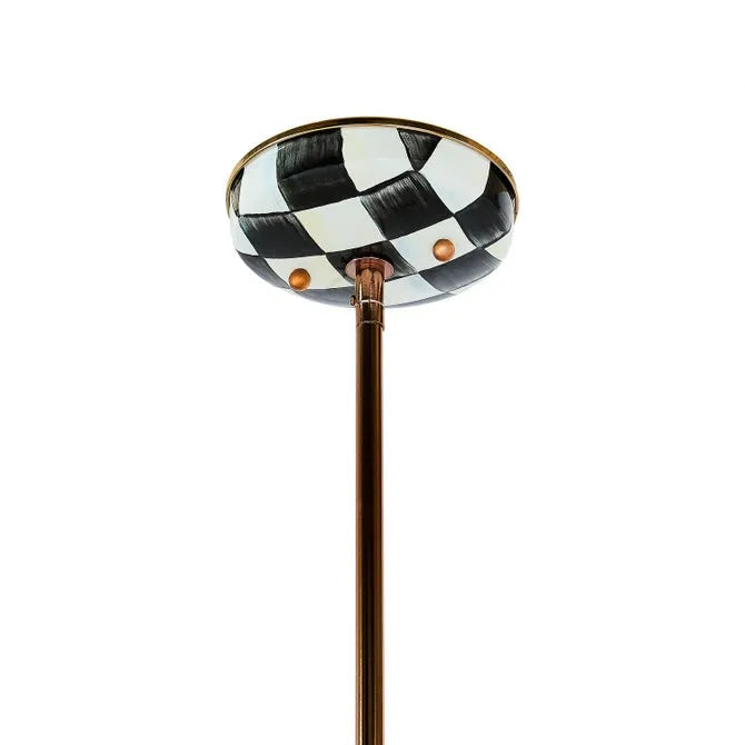Courtly Check 12" Barn Pendant Lamp