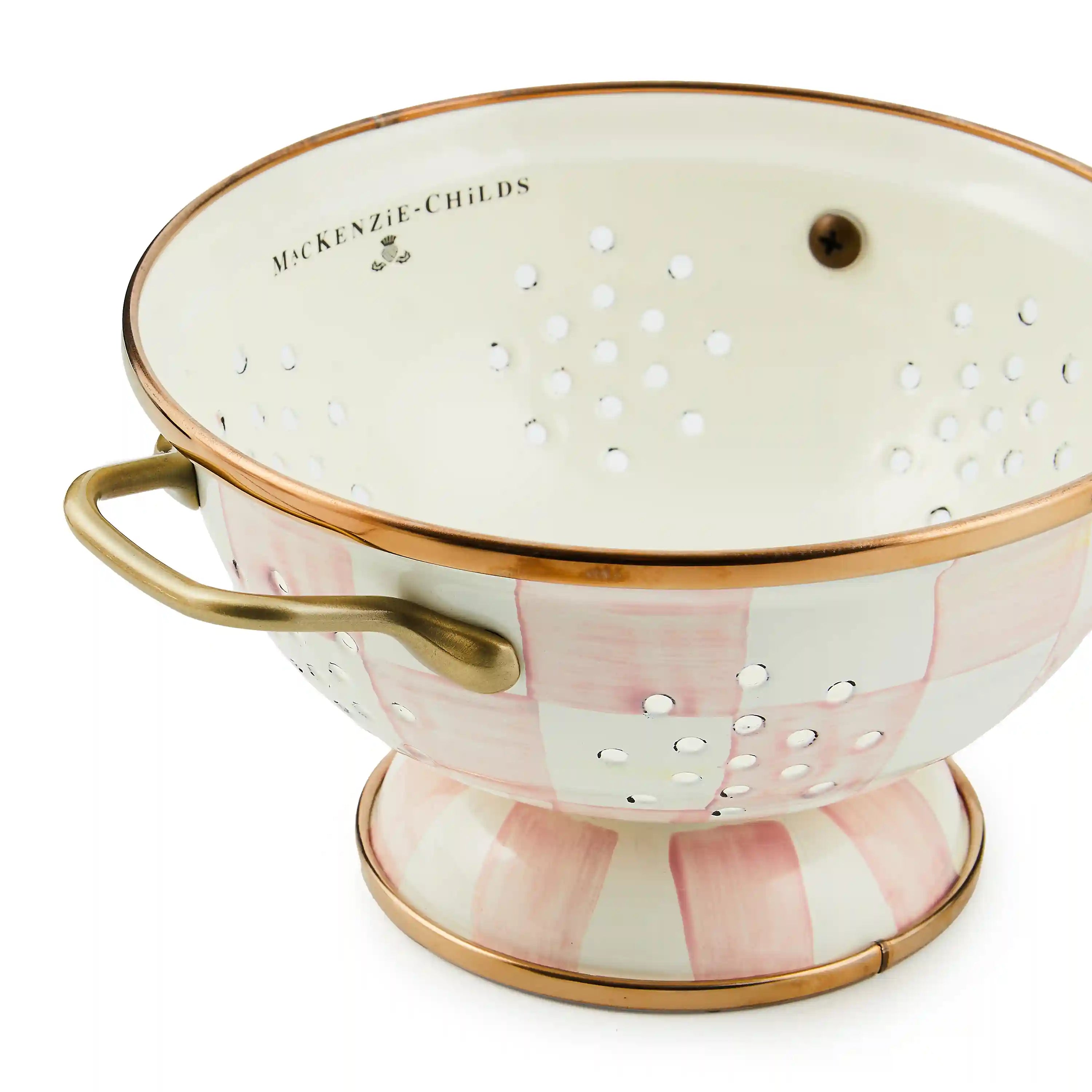 Rosy Check Large Colander