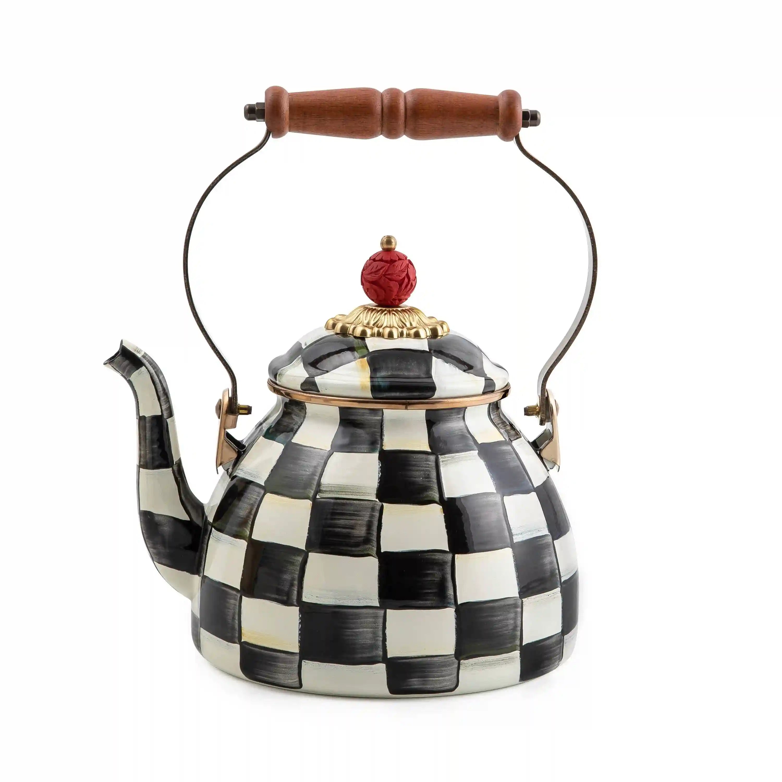 Royal Check 2 Quart Tea Kettle