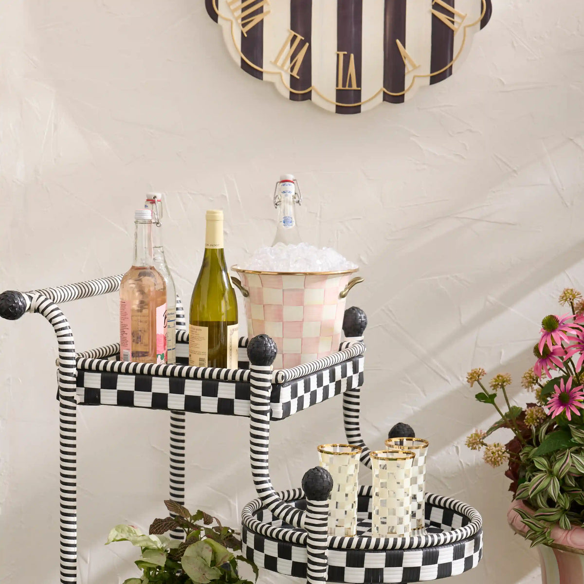 Rosy Check Wine Cooler