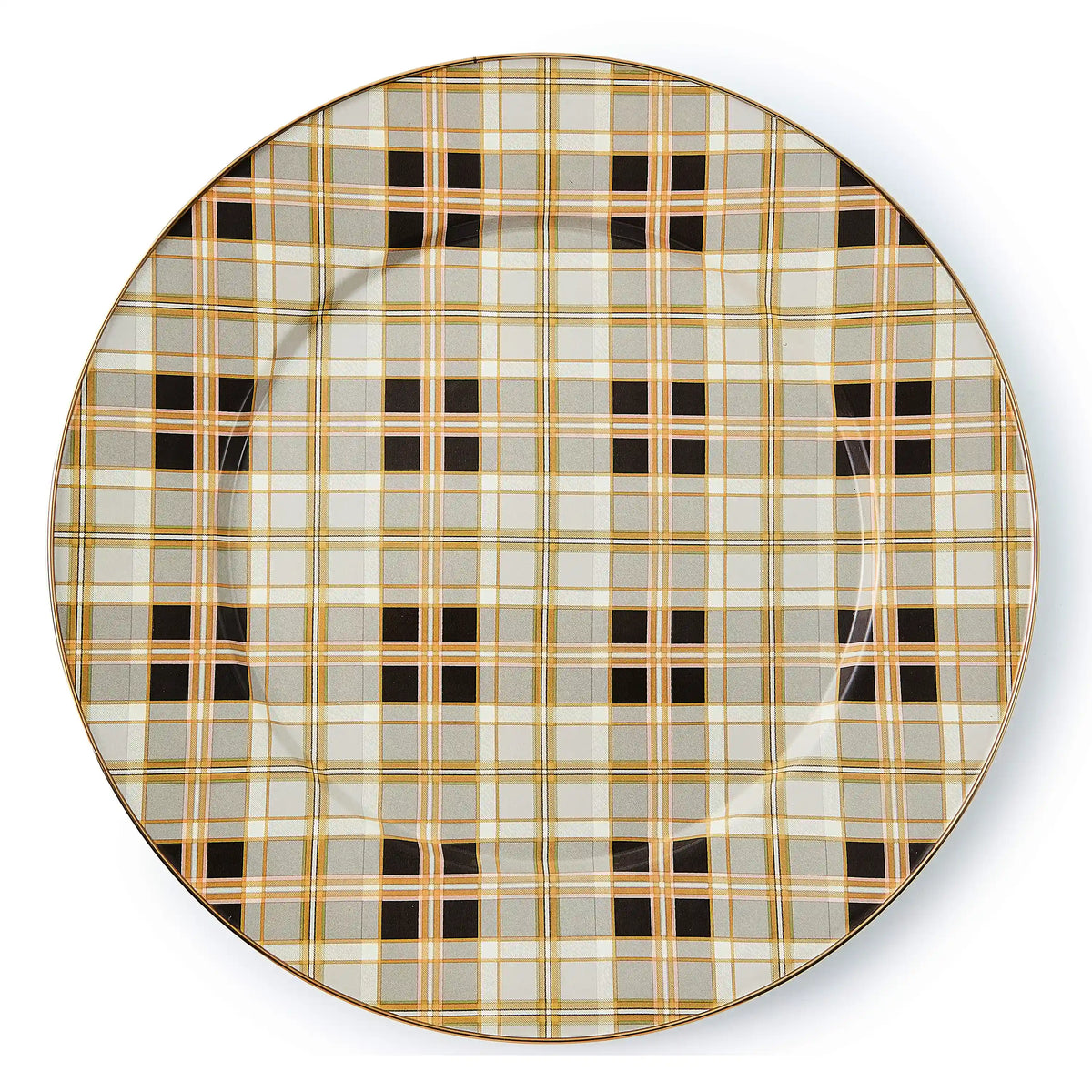 Tartan Green Serving Platter