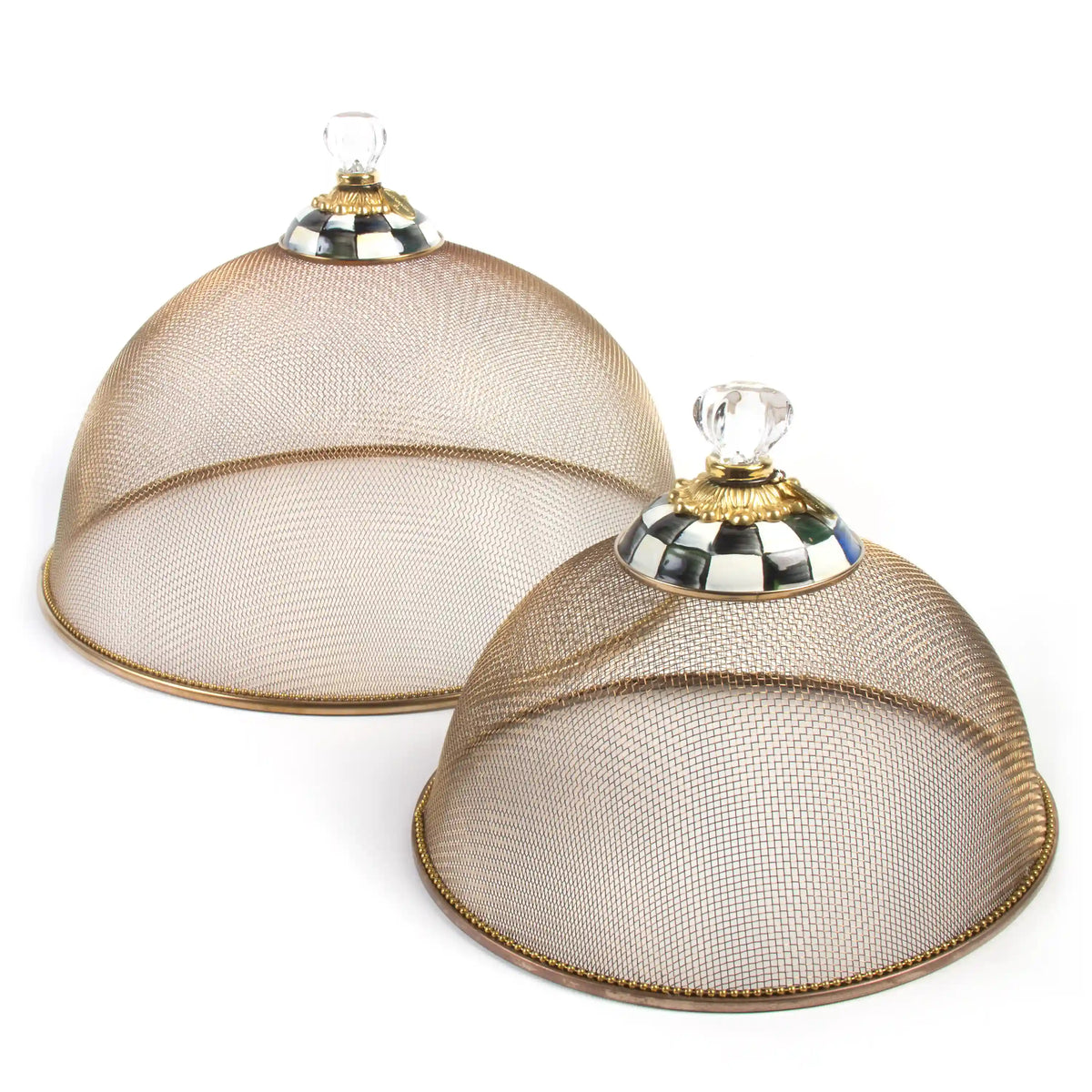 Courtly Check Large Mesh Dome
