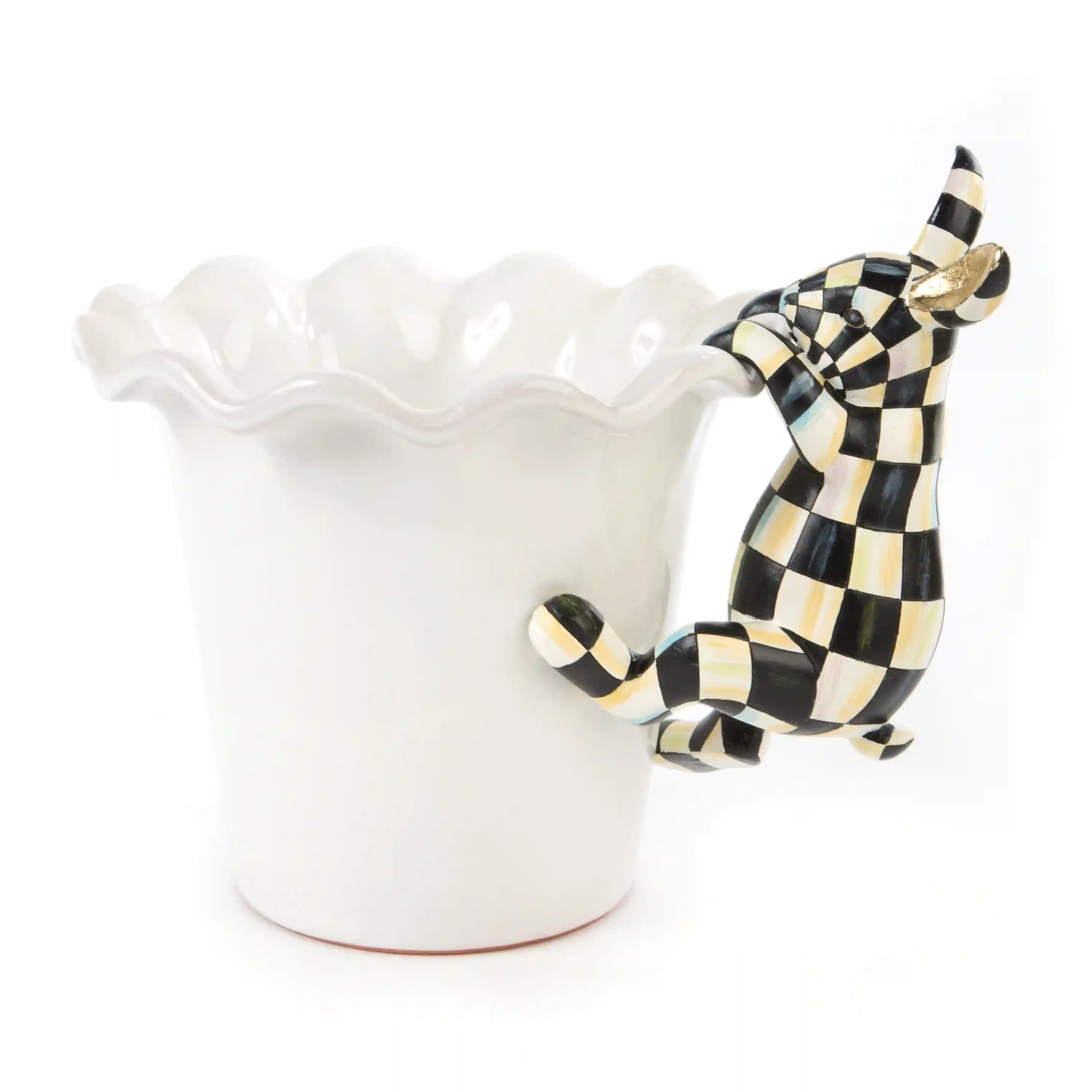 Rosy Check Funny Bunny Pot Climber