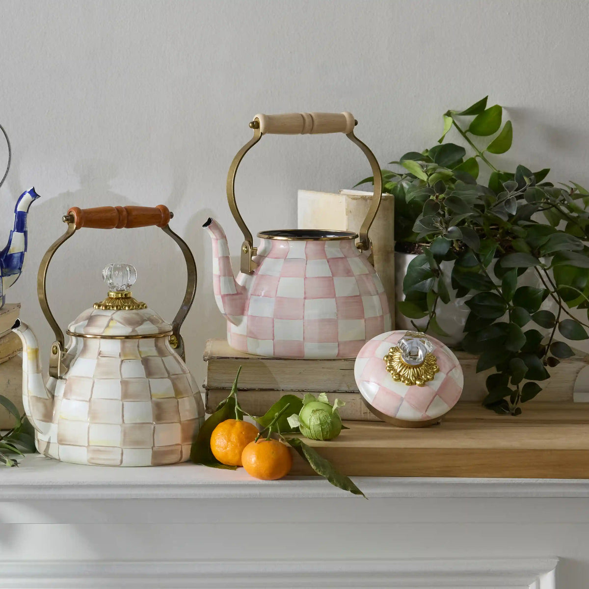 Royal Check 3 Quart Tea Kettle