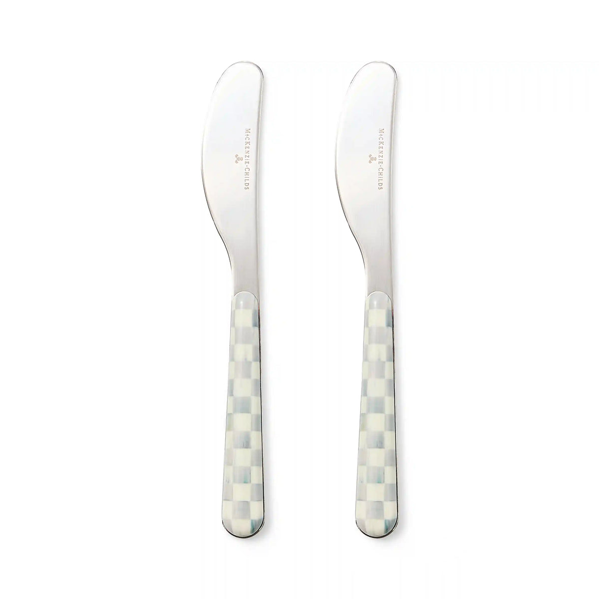 Courtly Check Bistro Spreaders, Set of 2