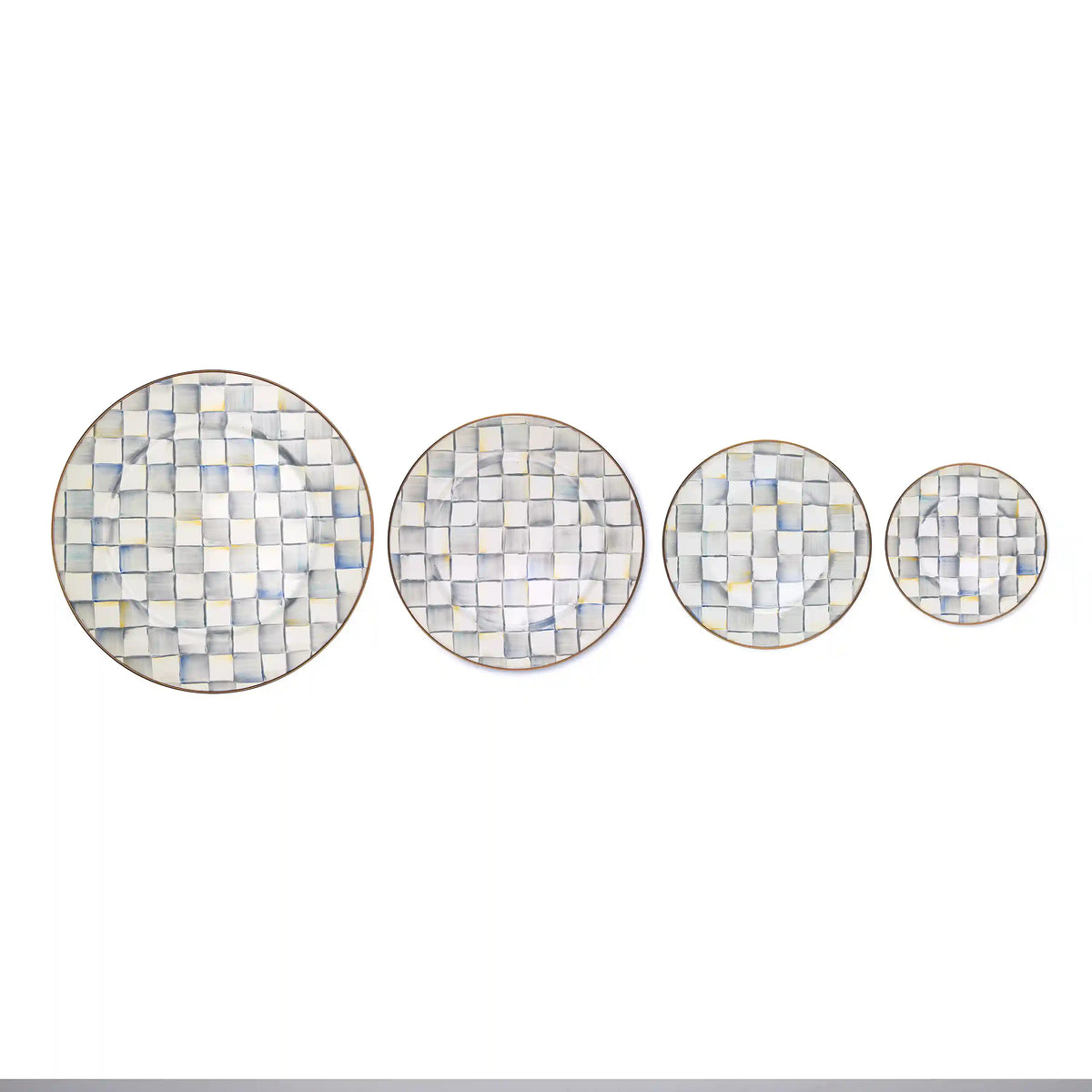 Sterling Check Serving Platter