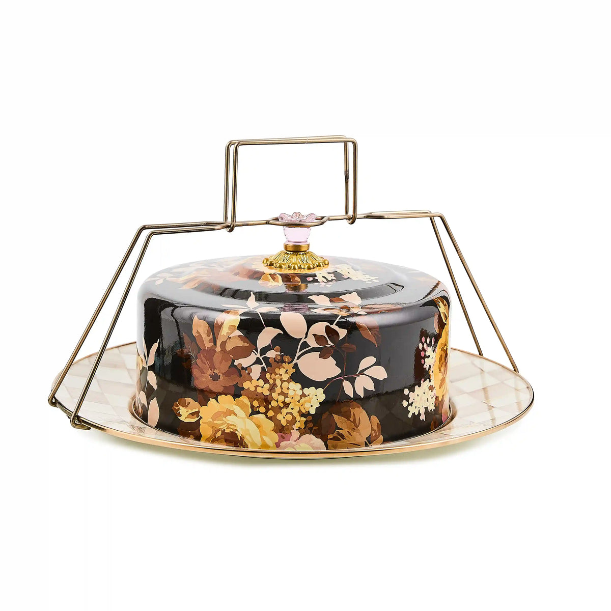Courtly Check Cake Carrier