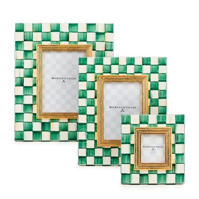 Emerald Check 5" x 7" Frame