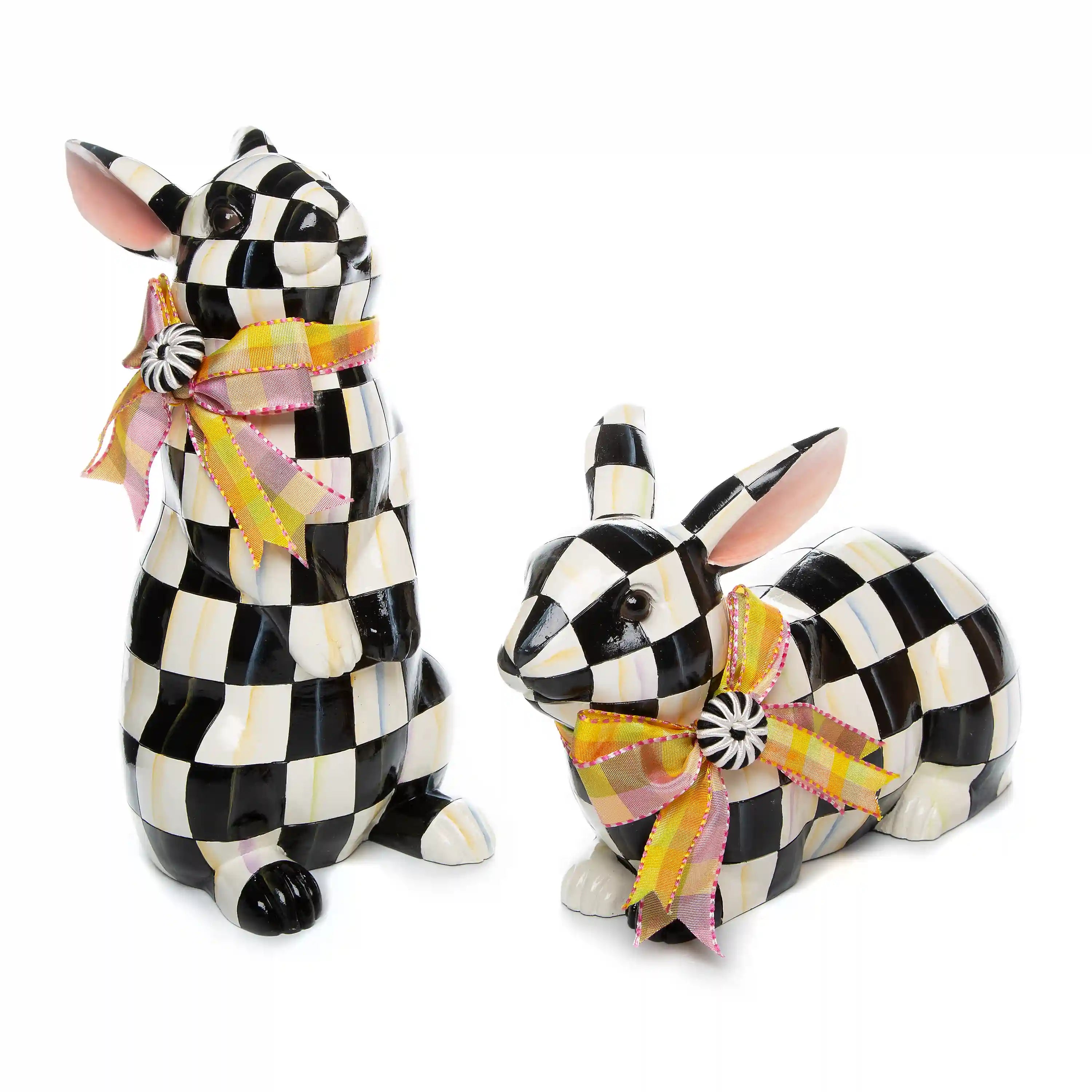 Sterling Check Standing Bunny