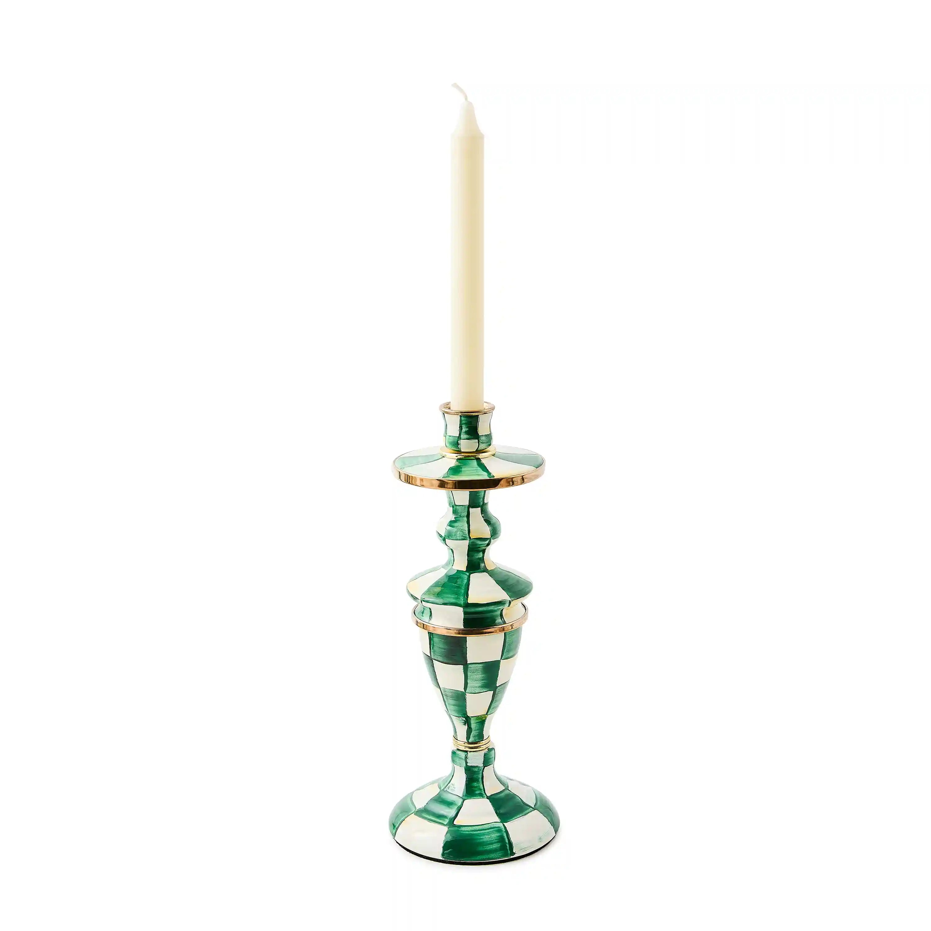 Rosy Check Small Candlestick