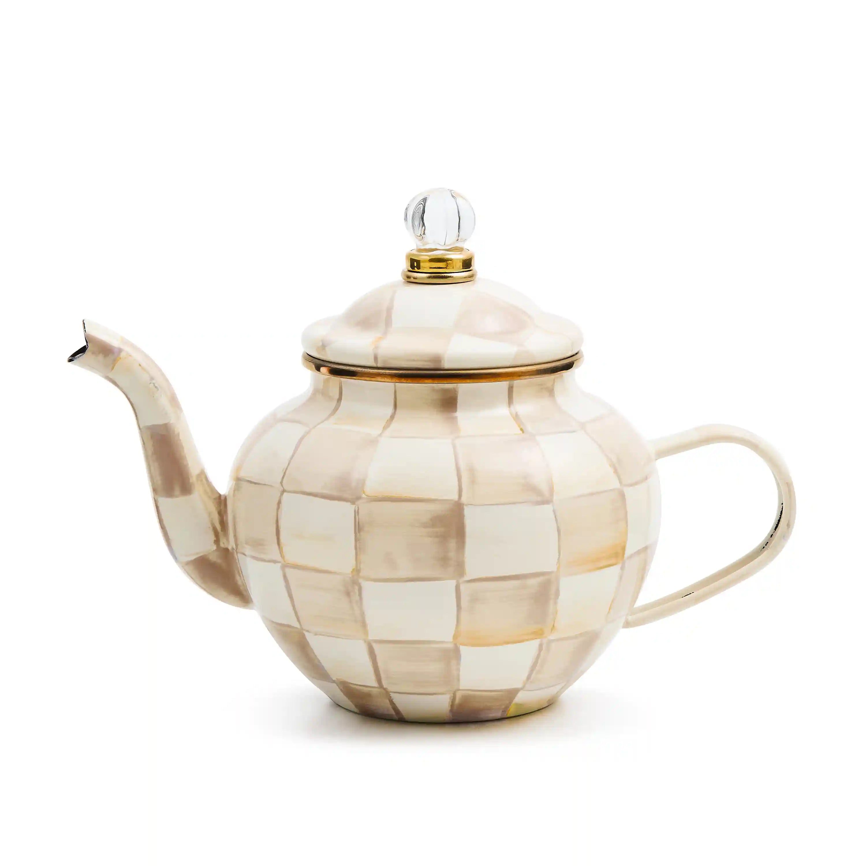 Rosy Check 4 Cup Teapot