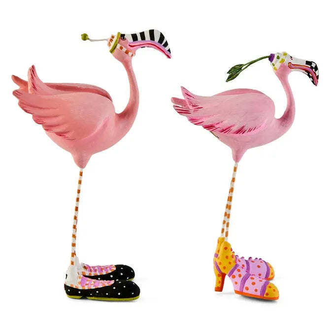 Patience Brewster Sheila & Sheldon Flamingo Mini Figures