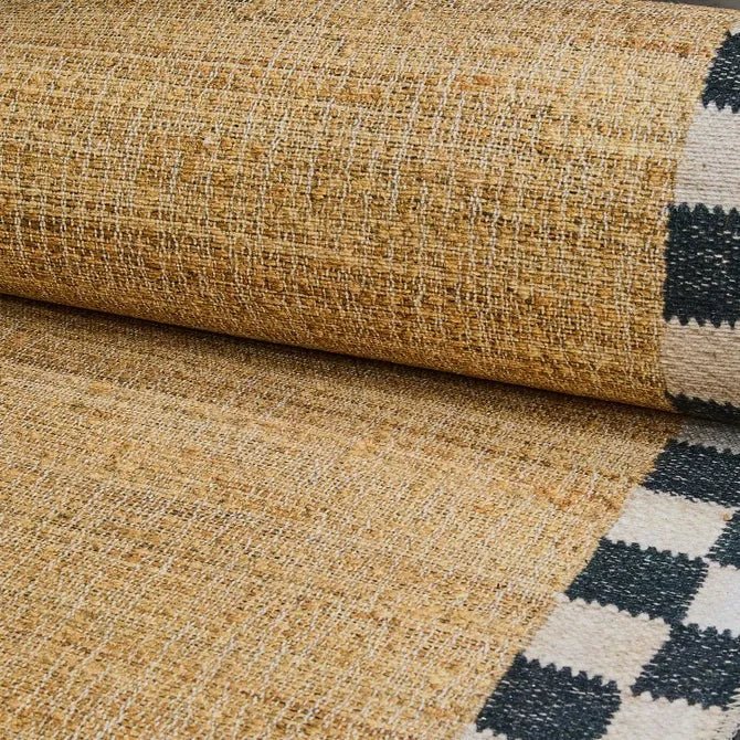 Naturals Check 2'6" x 10' Washable Runner