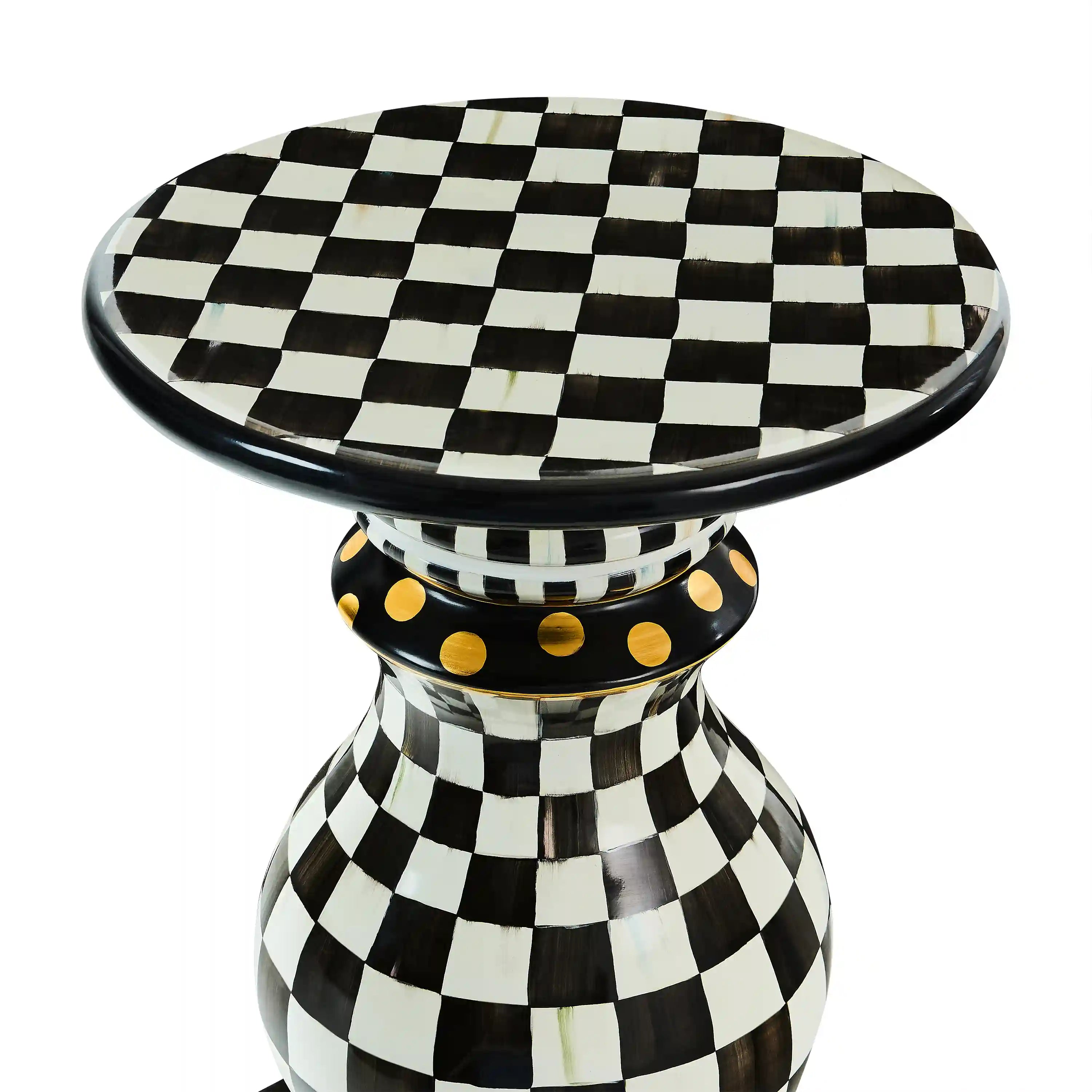 Odd Fellows Ceramic Pedestal Table Base