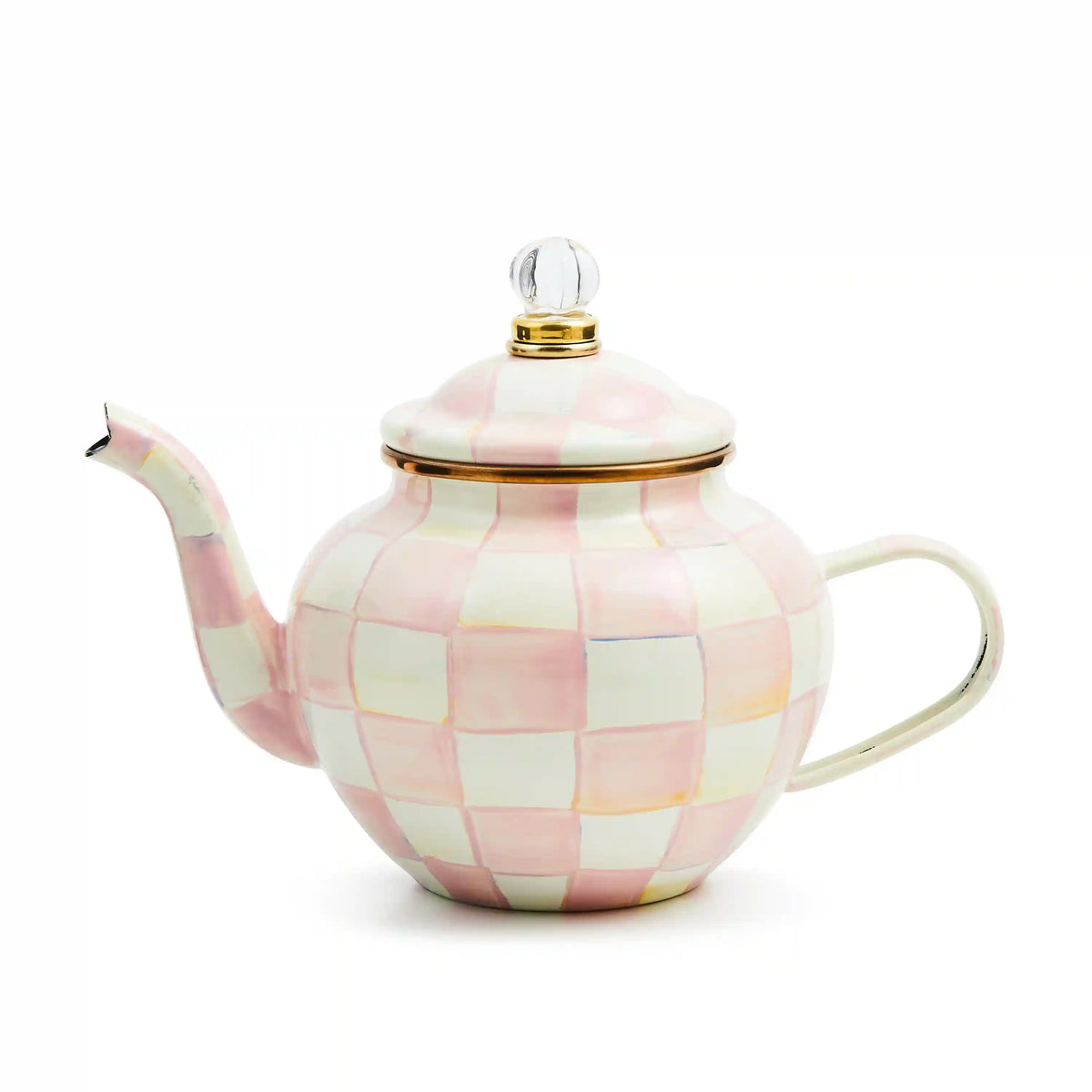 Sky Check 4 Cup Teapot