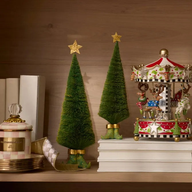 Patience Brewster Dash Away Sisal Elf Tree Figures