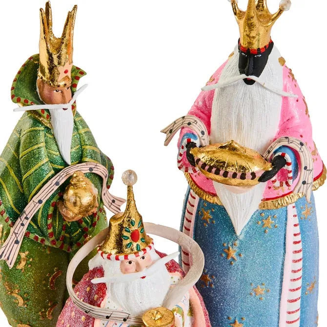 Patience Brewster Nativity World Magi Figures