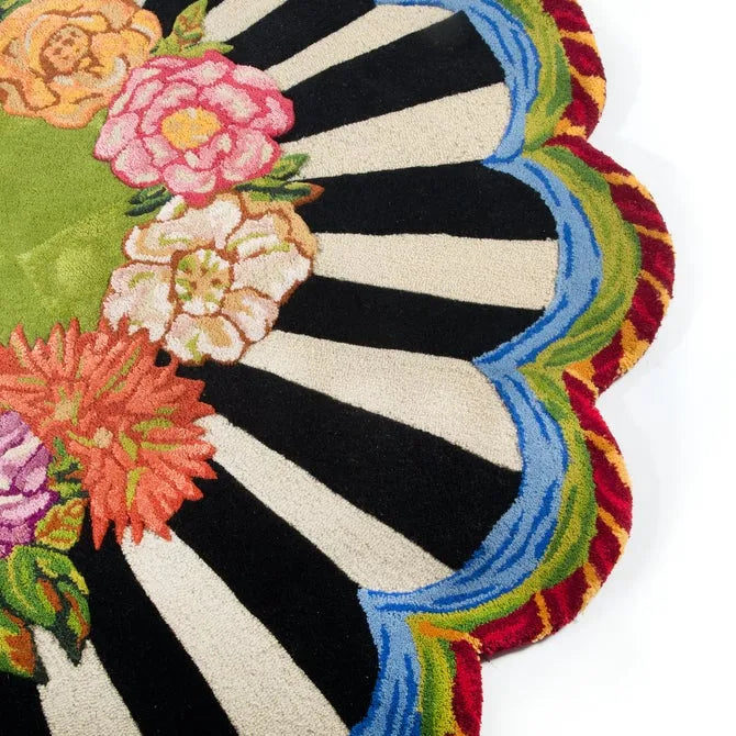 Cutting Garden 6' Round Rug