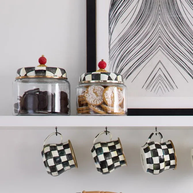 Courtly Check Small Kitchen Canister