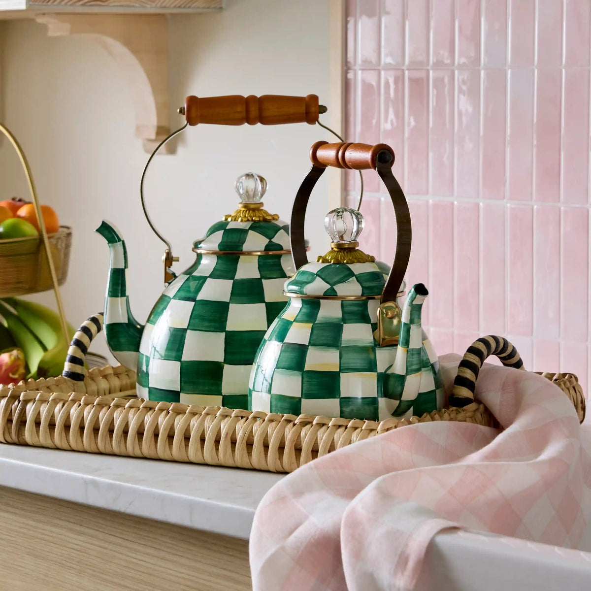 Royal Check 2 Quart Tea Kettle