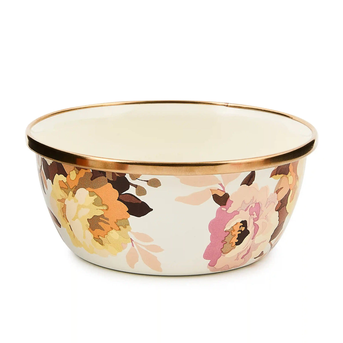 Wild Rose Mauve Pinch Bowl