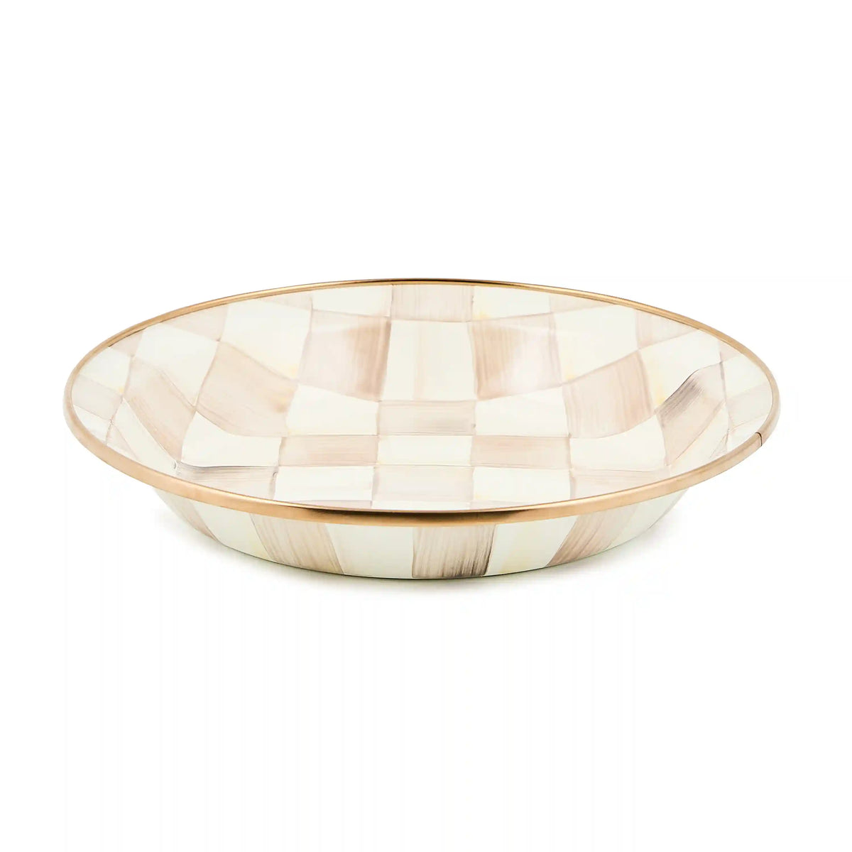 Wild Rose White Pie Plate