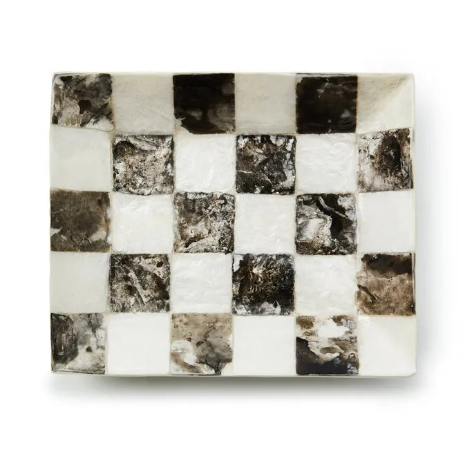 Courtly Check Capiz Soap Dish