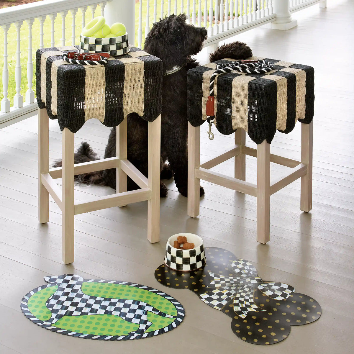 Courtly Check Medium Pet Dish