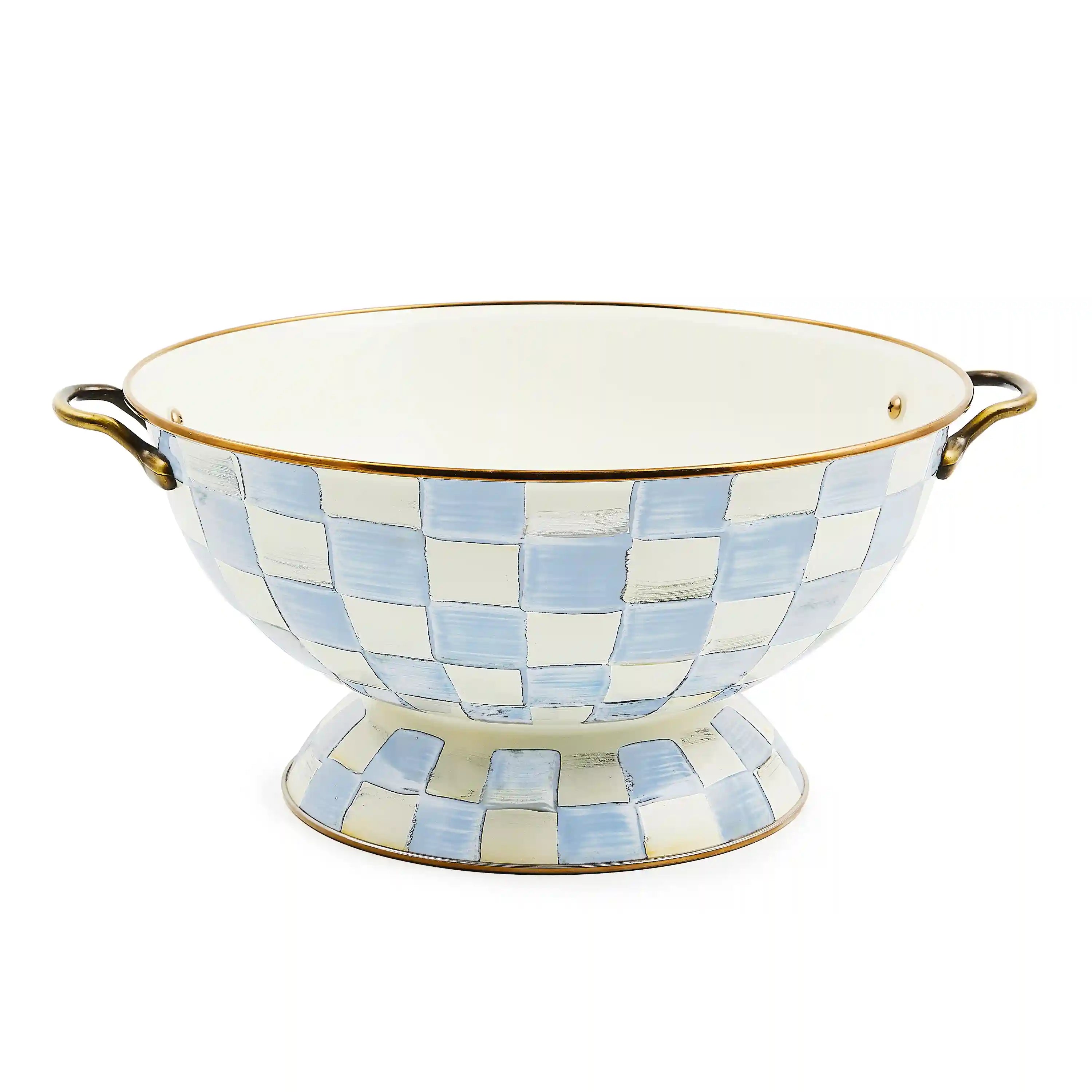 Emerald Check Everything Bowl