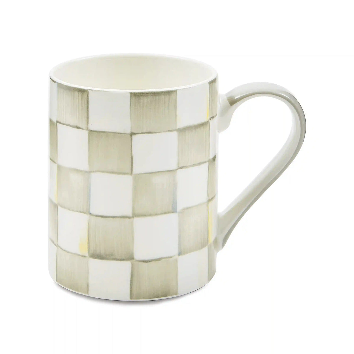 Royal Check Porcelain Mug