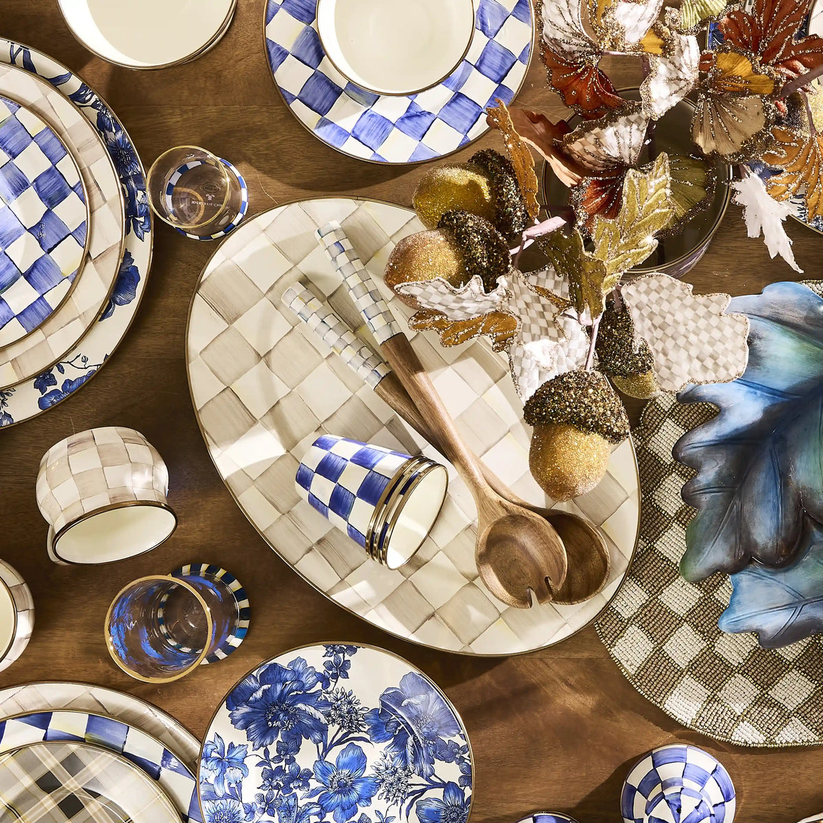 Rosy Check Large Oval Platter
